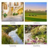 easycomfort easycomfort ponticello da giardino in legno per laghetto con passerella ad arco impermeabile 100x32x48cm