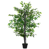 easycomfort easycomfort albero baniano artificiale pianta finta interno ed esterno alta 145cm