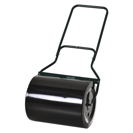 easycomfort easycomfort rullo da giardino in metallo nero serbatoio 60 l 50 cm