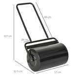 easycomfort easycomfort rullo da giardino 32 x 50lcm metallo nero serbatoio fino 38 l