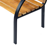 easycomfort easycomfort panca in legno 2 posti panchina da esterno giardino balcone