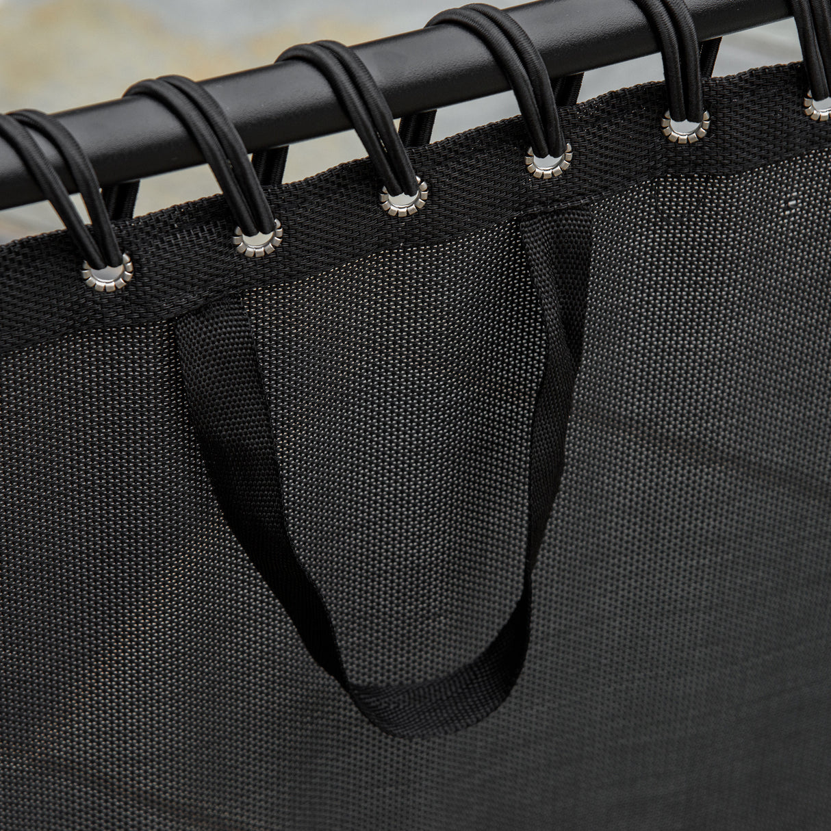 easycomfort easycomfort lettino prendisole in acciaio e tessuto traspirante con schienale reclinabile 197x58x26 cm nero