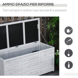 easycomfort easycomfort panca contenitore in legno di abete cassapanca da esterno bianco