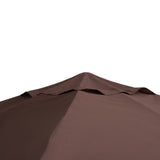easycomfort easycomfort tetto di ricambio telo sostitutivo per gazebo traspirante 3x3m
