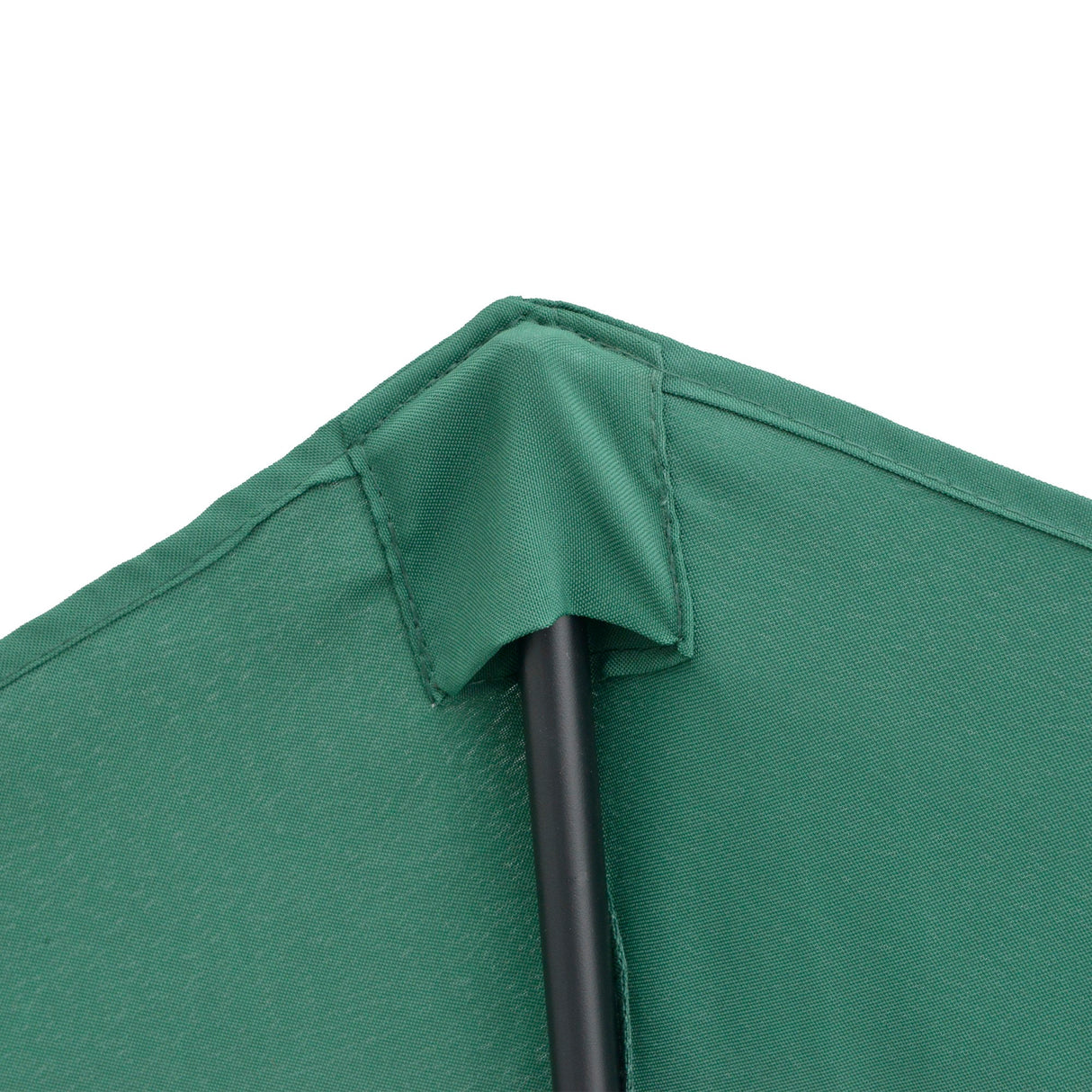 easycomfort easycomfort ombrellone semicircolare impermeabile protezione uv verde 269 x 138 x 236cm
