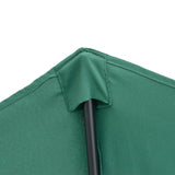 easycomfort easycomfort ombrellone semicircolare impermeabile protezione uv verde 269 x 138 x 236cm