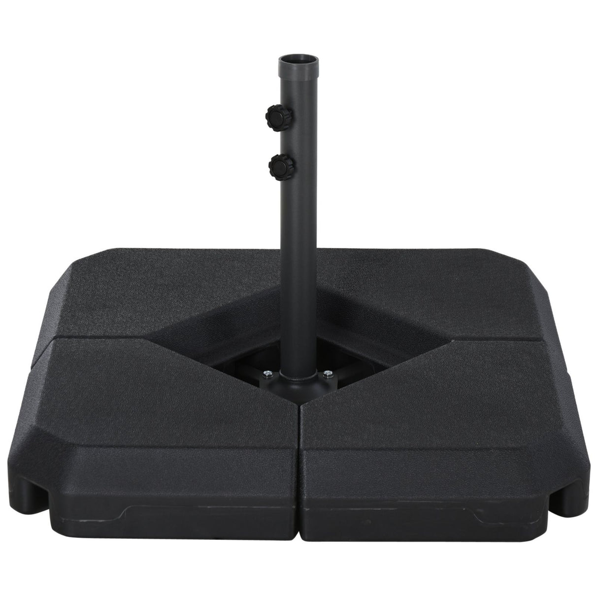 easycomfort easycomfort base per ombrelloni 4 mattonelle da riempire con acqua o sabbia