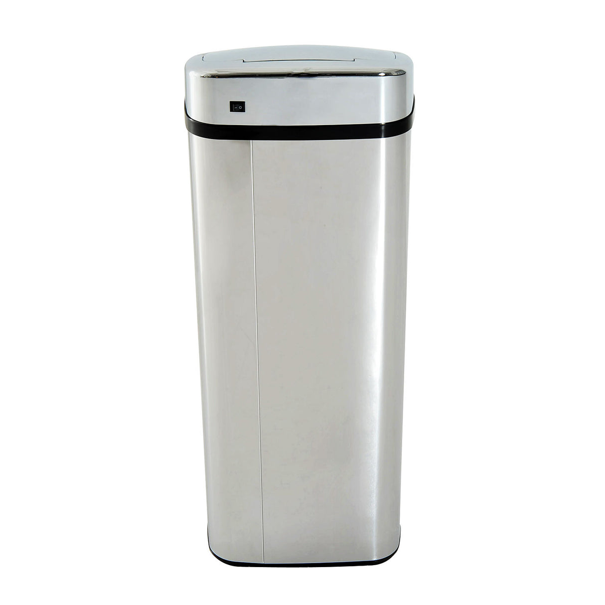 easycomfort easycomfort cestino dei rifiuti rettangolare in acciaio inox con sensore a infrarossi 50l ean 8054144133935