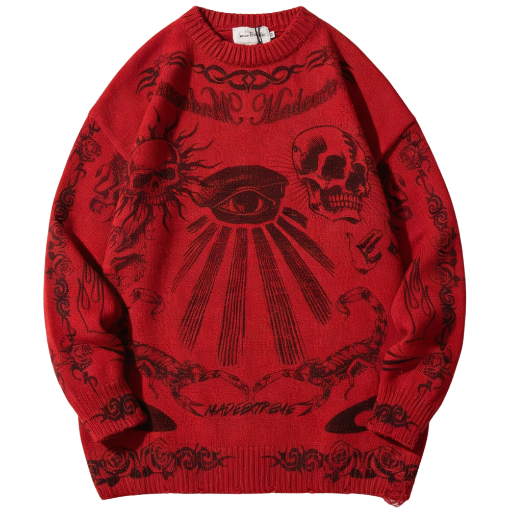 Vintage Unisex Oversized Sweater