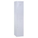 easycomfort easycomfort armadietto 4 ripiani 2 porte chiusura di sicurezza ufficio garage officina acciaio laminato a freddo 38x46x180cm grigio ean 8054111847179