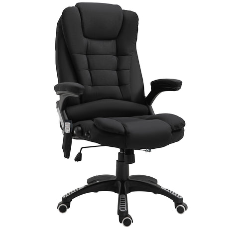 easycomfort easycomfort poltrona massaggiante da ufficio e casa con altezza regolabile e 6 punti di massaggio 67x74x107 116 cm nera