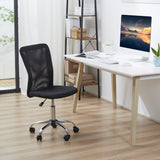 easycomfort easycomfort sedia da ufficio ergonomica senza braccioli tessuto traspirante a rete altezza regolabile e 5 ruote 43x58x90 100cm nero ean 8054111843478
