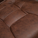 easycomfort easycomfort poltrona da ufficio massaggiante con riscaldamento reclinazione e altezza regolabile marrone