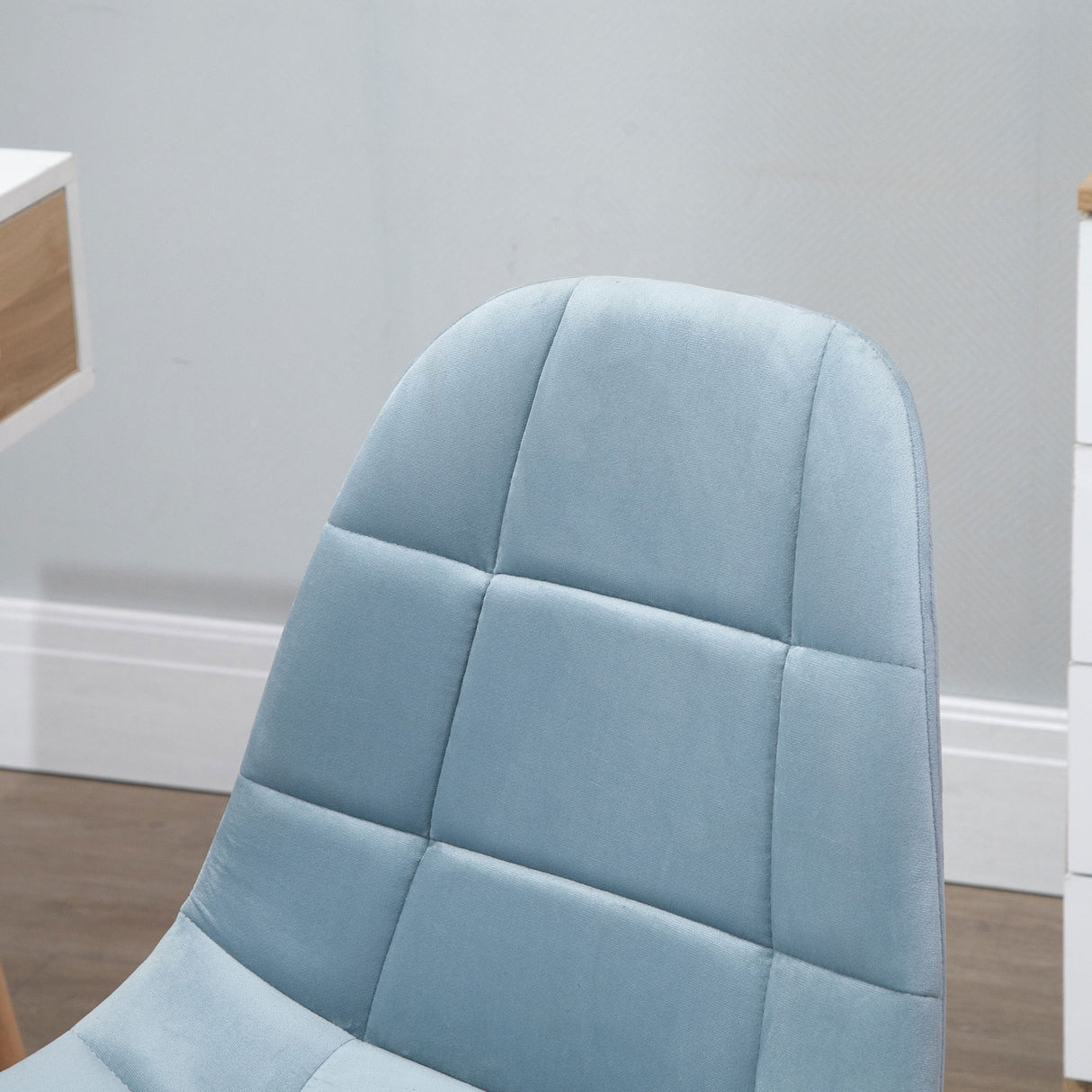 easycomfort easycomfort sedia da ufficio ergonomico sedia girevole scrivania regolabile senza braccioli azzurro 59x59x81 91cm ean 8054144136592