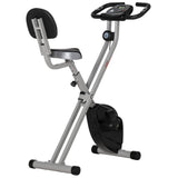 easycomfortsoozier cyclette da camera pieghevole 5 posizioni e 8 livelli di resistenza 43x97x109cm