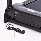 easycomfort easycomfort tapis roulant elettrico pieghevole 1 12km h motore 500w schermo lcd nero