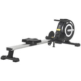 easycomfort vogatore magnetico pieghevole con volano regolabile su 8 livelli e monitor lcd nero