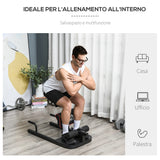 easycomfort easycomfort panca fitness per squat sissy in acciaio