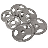 easycomfort easycomfort set di 6 dischi pesi per bilanciere e manubri 2 5 35kg dischi palestra in acciaio ideali per bilancieri olimpionici argento
