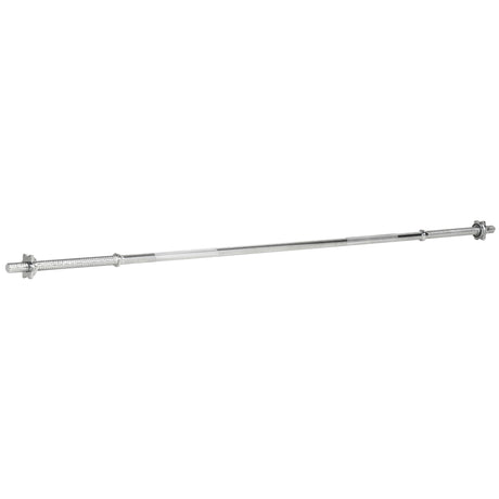 easycomfort bilanciere da squat stacchi da terra e sollevamenti per pesi da o2.5 cm da 100kg mx in acciaio o2.5x170 cm argento