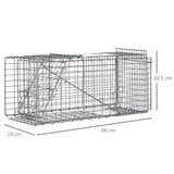 easycomfort easycomfort trappola per ratti topi e nutrie pieghevole in acciaio