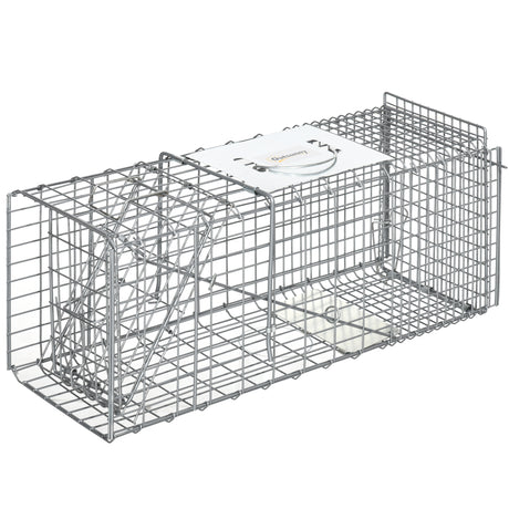 easycomfort easycomfort trappola per ratti topi e nutrie pieghevole in acciaio