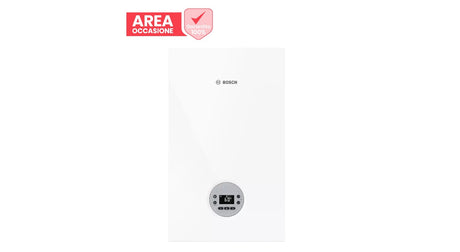 junkers bosch area occasioni caldaia a condensazione junkers bosch condens 1200 w gc1200w 2424 c 23 low nox metano 7716704745 completa di kit scarico fumi