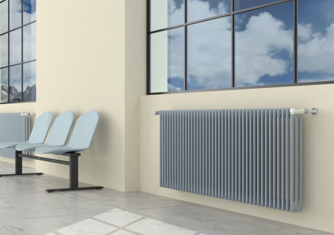 cordivari batteria completa radiatore in acciaio cordivari ardesia as9 3 colonne da 14 elementi interasse 1744 mm altezza 1800 mm con tappi e riduzioni inclusi