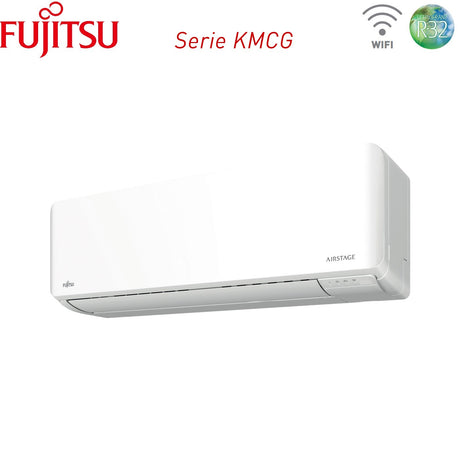fujitsu unita interna a parete fujitsu serie km 9000 btu aseh09kmcg r 32 wi fi integrato ean 4974437996877