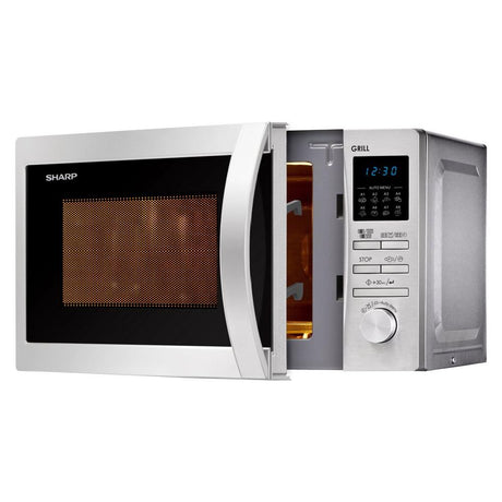 sharp microonde sharp r622stwe 20 litri 800 w a258xl44xp359 inox ean 4974019811574