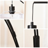 easycomfort easycomfort lampada da terra 3 luci e braccia flessibili base in marmo altezza 205cm ean 8055776913513
