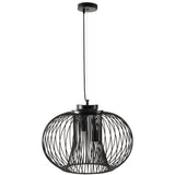 easycomfort easycomfort lampadario da soffitto design moderno con attacco e27 e altezza regolabile 50x150cm