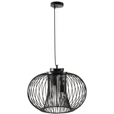 easycomfort easycomfort lampadario da soffitto design moderno con attacco e27 e altezza regolabile 50x150cm