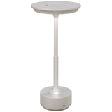 easycomfort easycomfort lampada senza filo touch luce led 3 tonalita e batteria ricaricabile 13x28 5cm argento