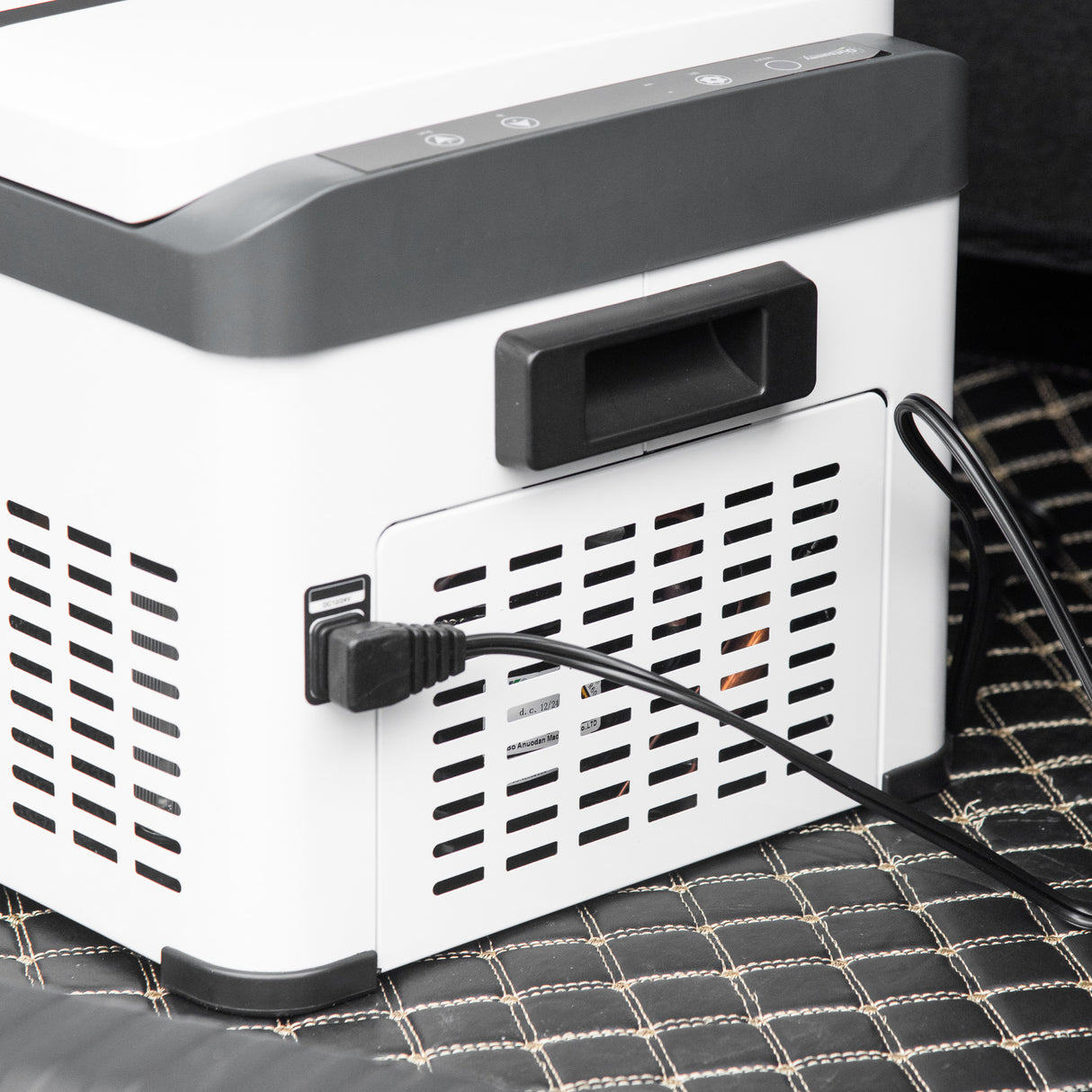 easycomfort frigo portatile elettrico a compressore 20l con maniglia e schermo lcd frigorifero piccolo da 12 24v dc e 110 240v ac per auto e camion