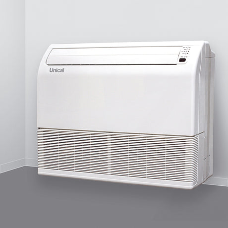 unical condizionatore climatizzatore unical pavimentosoffitto 30000 btu ps11 30h classe aa gas r 32 wi fi optional