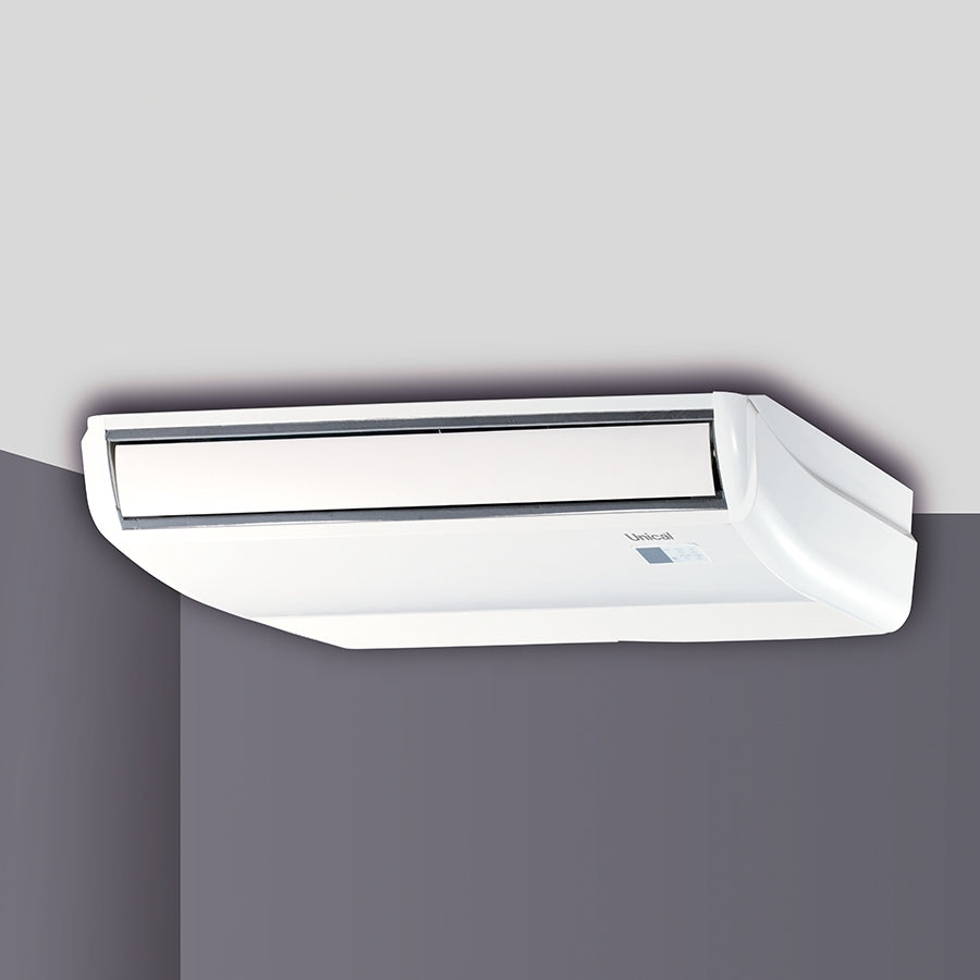 unical condizionatore climatizzatore unical pavimentosoffitto 48000 btu ps11 48h classe aa gas r 32 wi fi optional