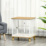 easycomfort easycomfort casetta per cani piccoli da interno con cuscino rimovibile e lavabile 64 5x48x 70 5cm quercia