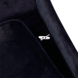 easycomfort easycomfort divanetti per cani per animali domestici con vano portaoggetti nero e bianco 57x34x36cm