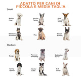easycomfort cancellino per cani pieghevole a 3 pannelli porta centrale con blocco struttura in mdf 155x76cm bianco