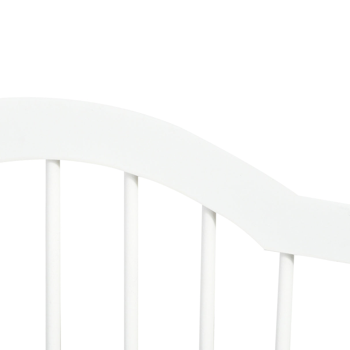 easycomfort cancellino per cani pieghevole a 3 sezioni in legno 154.5x29.5x61cm bianco