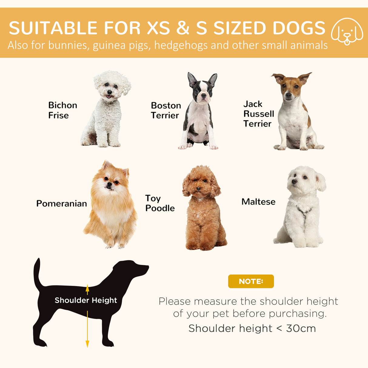 easycomfort cancellino per cani a 6 pannelli in metallo con chiusura a scatto o120x60 cm multicolore