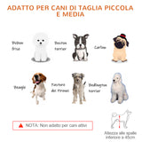 easycomfort easycomfort cancellino per cani estensibile da interno in legno e acciaio 104 183x36x69cm blu