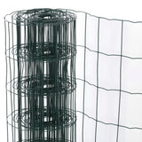easycomfort rete per recinzioni in metallo con rivestimento in pvc rotolo da 10x1m verde