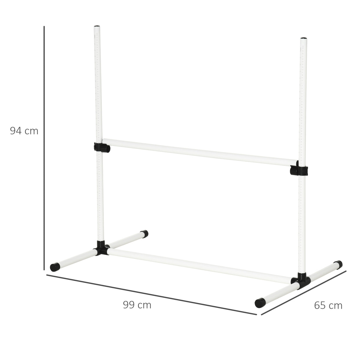 easycomfort easycomfort set 4 ostacoli agility dog per addestramento cani con sacca di trasporto