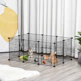 easycomfort easycomfort gabbia per conigli e piccoli animali 22 pannelli modulabili in metallo