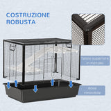 immagine-6-easycomfort-gabbia-per-porcellino-d-india-con-maniglia-serbatoio-d-acqua-rampa-e-piatto-80x48x58cm-nera