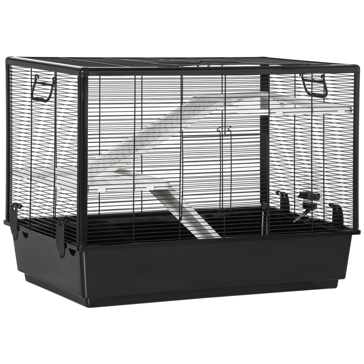 immagine-1-easycomfort-gabbia-per-porcellino-d-india-con-maniglia-serbatoio-d-acqua-rampa-e-piatto-80x48x58cm-nera
