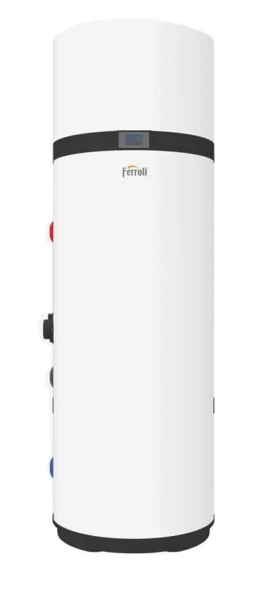Chauffe-eau thermodynamique Ferroli EGEA TECH LT 120 2CP0021F avec Wi-Fi intégré, classe énergétique A+