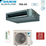 Daikin Kanalklimaanlage mittlerer Kopf 21000 Btu FBA60A einphasig R-32 Wi-Fi optional – italienische Garantie